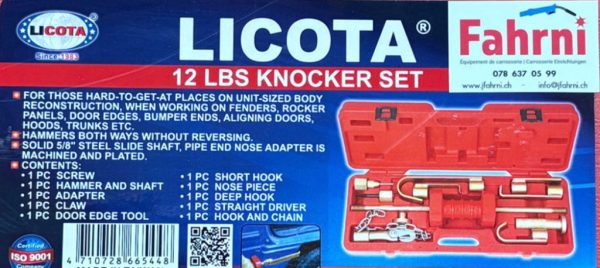 Coffret marteau à inertie 6 kg dans valise – Image 2