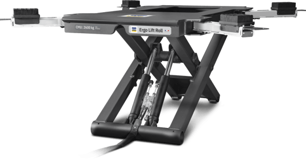 Table de levage ERGO LIFT 2000 ROLL + kit roues + support pompe Ref. 089051 – Image 4