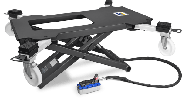 Table de levage ERGO LIFT 2000 ROLL + kit roues + support pompe Ref. 089051